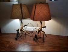 Faux antler lamp for sale  Cambridge