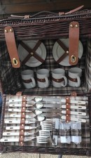 Picknickkorb weide vintage gebraucht kaufen  Hüllhorst