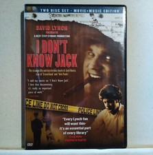 I Don't Know Jack Nance David Lynch Twin Peaks Catherine Coulson DVD/CD 2 discs comprar usado  Enviando para Brazil