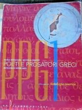 Poeti prosatori greci usato  Genova