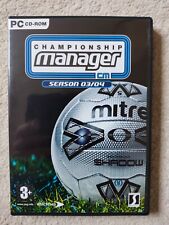 championship manager 03 04 for sale championship manager 03 04 for sale SLOUGH