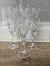 Edinburgh crystal champagne for sale  BOLTON
