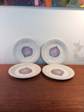 Portmeirion dusk plates for sale  ST. LEONARDS-ON-SEA