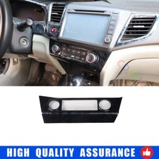 Usado, Para Honda Civic 2012-2014 9º Preto Madeira Central AC Botão Controle Tampa Guarnição 1* comprar usado  Enviando para Brazil