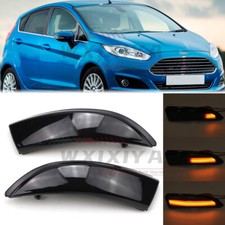 Luz de seta LED retrovisor lateral para Ford Fiesta MK7 2008-2017 fumaça, usado comprar usado  Enviando para Brazil