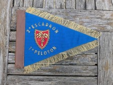 Fanion drapeau brodé d'occasion  Saint-Etienne