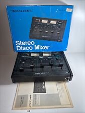 Realistic stereo disco for sale  PENRITH