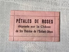 Scapulaire reliquaire papier d'occasion  Chalonnes-sur-Loire
