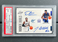 Atualização da temporada 2010-11 Panini novato autos duplos John Wall & DeMarcus Cousins /10, usado comprar usado  Enviando para Brazil