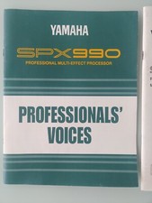 Yamaha spx990 operation usato  Reggio Calabria