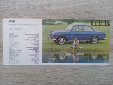 VW Volkswagen 1500 A, blau, 1600 TL, Abbildung, 1966 comprar usado  Enviando para Brazil