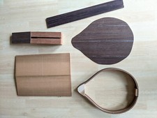 zestaw mandoli tonewood. Cedr + wenge, rzeźbiony top. na sprzedaż  Wysyłka do Poland
