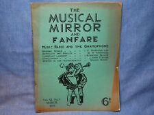 Vintage specchio musicale usato  Spedire a Italy