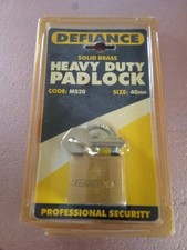 Defiance solid brass for sale  WATFORD