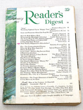 Reader digest january d'occasion  Expédié en Belgium