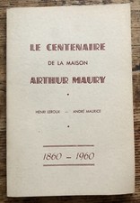 Philatelie leroux maurice d'occasion  Paris XII