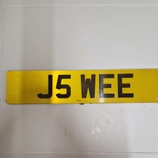 Wee private registration for sale  HEATHFIELD