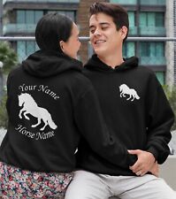 Personalised horse hoodie for sale  BIRMINGHAM