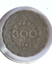 Usado, BRASIL - 300 REIS - 1942 - NIQUEL ROSA - BC comprar usado  Enviando para Brazil