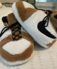Chinelos de pelúcia unissex confortáveis estilo mocha Nike Air Jordan 1 tamanho único serve para todos, usado comprar usado  Enviando para Brazil