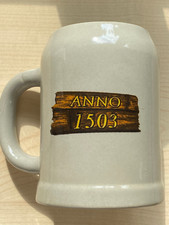 Schöner ton bierkrug gebraucht kaufen  Selm