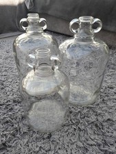 Demijohns clear glass for sale  BOGNOR REGIS