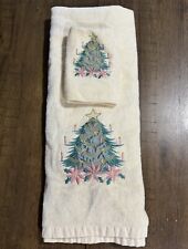 Conjunto de pano de banho bordado vintage árvore de Natal em excelente estado usado! comprar usado Conjunto de pano de banho bordado vintage árvore de Natal em excelente estado usado! comprar usado  Enviando para Brazil