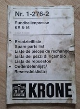 Krone rundballenpresse kr8 gebraucht kaufen  Recke