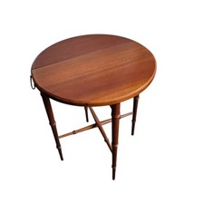 Vintage mahogany round for sale  HALSTEAD