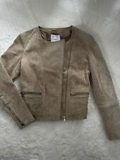Mango lederjacke beige gebraucht kaufen  Braunschweig