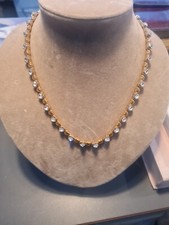 Diamonique collier edel gebraucht kaufen  Scheuring