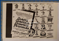 Publicite ehrich graetz d'occasion  Beaumont-de-Lomagne