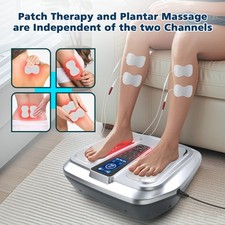 Massageador de pés EMS aquecido estimulador de circulação de pernas máquina TENS reforço de sangue comprar usado  Enviando para Brazil