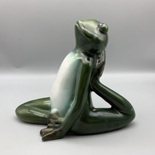 Ceramic frog yoga d'occasion  Expédié en Belgium