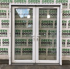 White upvc french for sale  LUTON