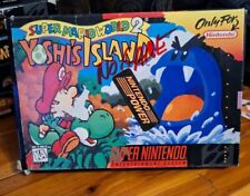 Caja SNES Super Nintendo Yoshi’s Island con manual solo auténtica envío rápido  segunda mano  Embacar hacia Argentina