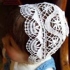 Bonnet bapteme brode d'occasion  Cosne-Cours-sur-Loire