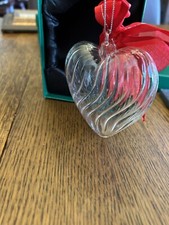 Hand blown heart for sale  Galveston