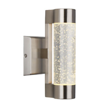 Arandela Ansel moderna de aço inoxidável vidro bolha LED com fio! QUALIDADE! Novo na caixa comprar usado  Enviando para Brazil
