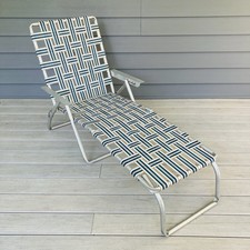 Vintage reclining aluminum for sale  Charlottesville