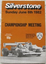 Silverstone jun 1982 for sale  LEICESTER