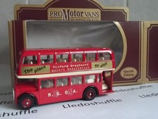 Lledo SB75, Bristol Lodekka Bus, Romford Greyhound Owners Association, 3 emitidos comprar usado  Enviando para Brazil