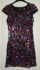 Multicoloured sequin shift for sale  NORWICH