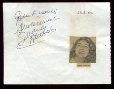 1959. autographe de Maria Candido comprar usado  Enviando para Brazil