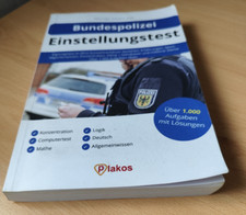 Bundespolizei einstellungstest gebraucht kaufen  Neunkirchen