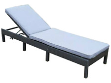 Rattan sun lounger for sale  BRADFORD