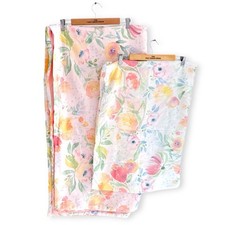 White floral double for sale  RUGBY