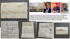 Lettre avril 1814 d'occasion  Montauban-de-Bretagne