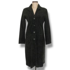 Usado, Casaco blazer feminino vintage anos 90 Margaret Godfrey couro camurça preto longline 8 comprar usado Usado, Casaco blazer feminino vintage anos 90 Margaret Godfrey couro camurça preto longline 8 comprar usado  Enviando para Brazil