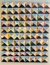 Abstract black blue for sale  Kernersville
